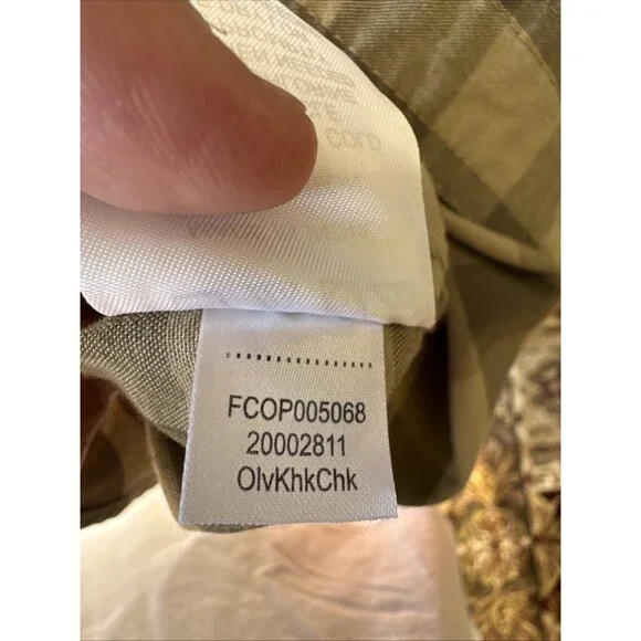 New Filson Lightweight Kitsap Work Shirt Plaid Short Sleeve 3X - Picture 5 of 8